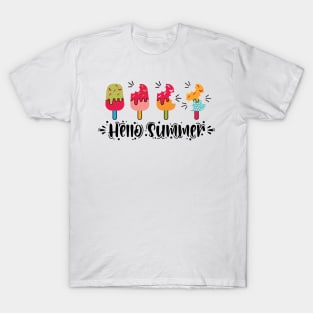 Hello Summer Popsicle T-Shirt